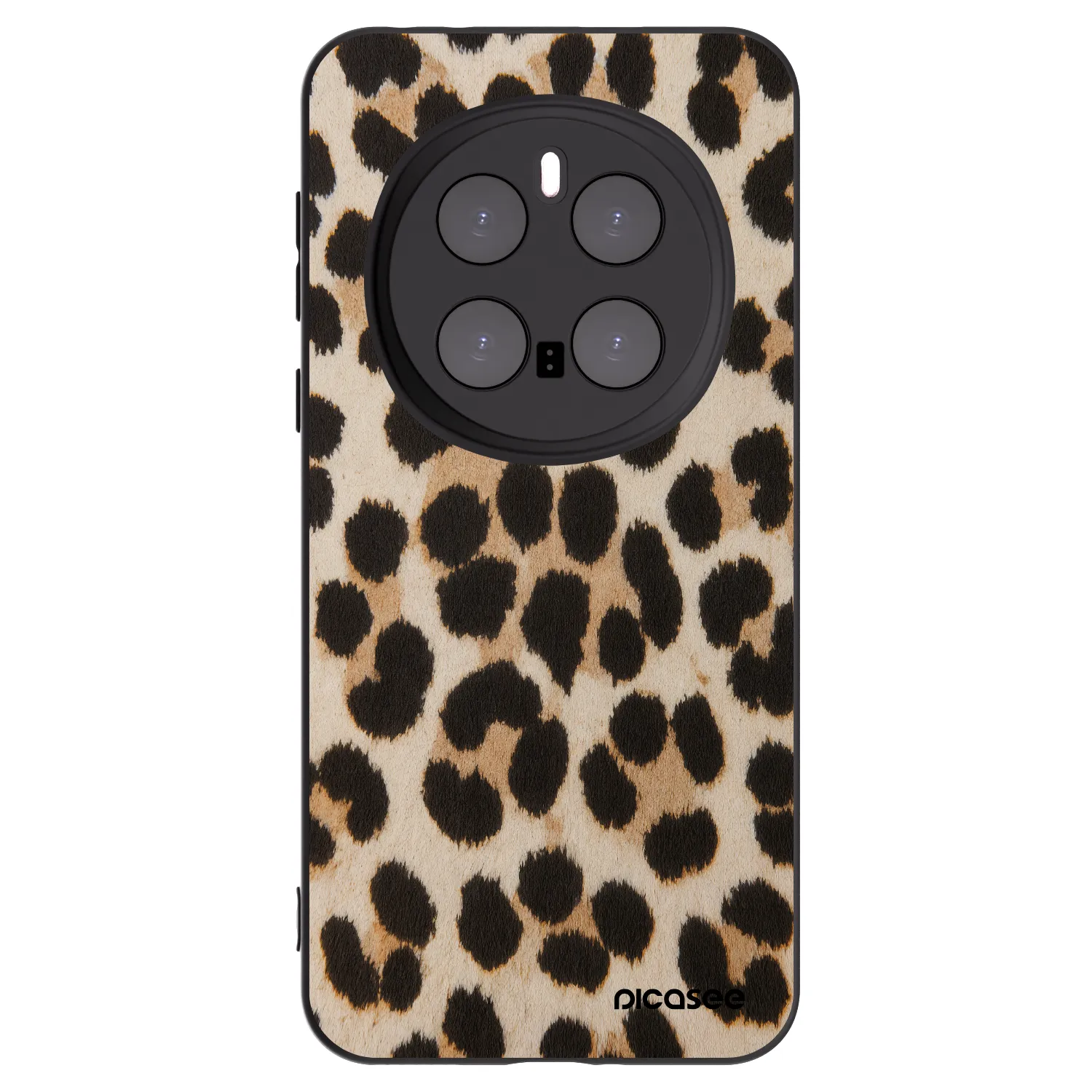 Picasee Μαύρη θήκη σιλικόνης για Honor Magic7 Pro 5G - Brown Tiger
