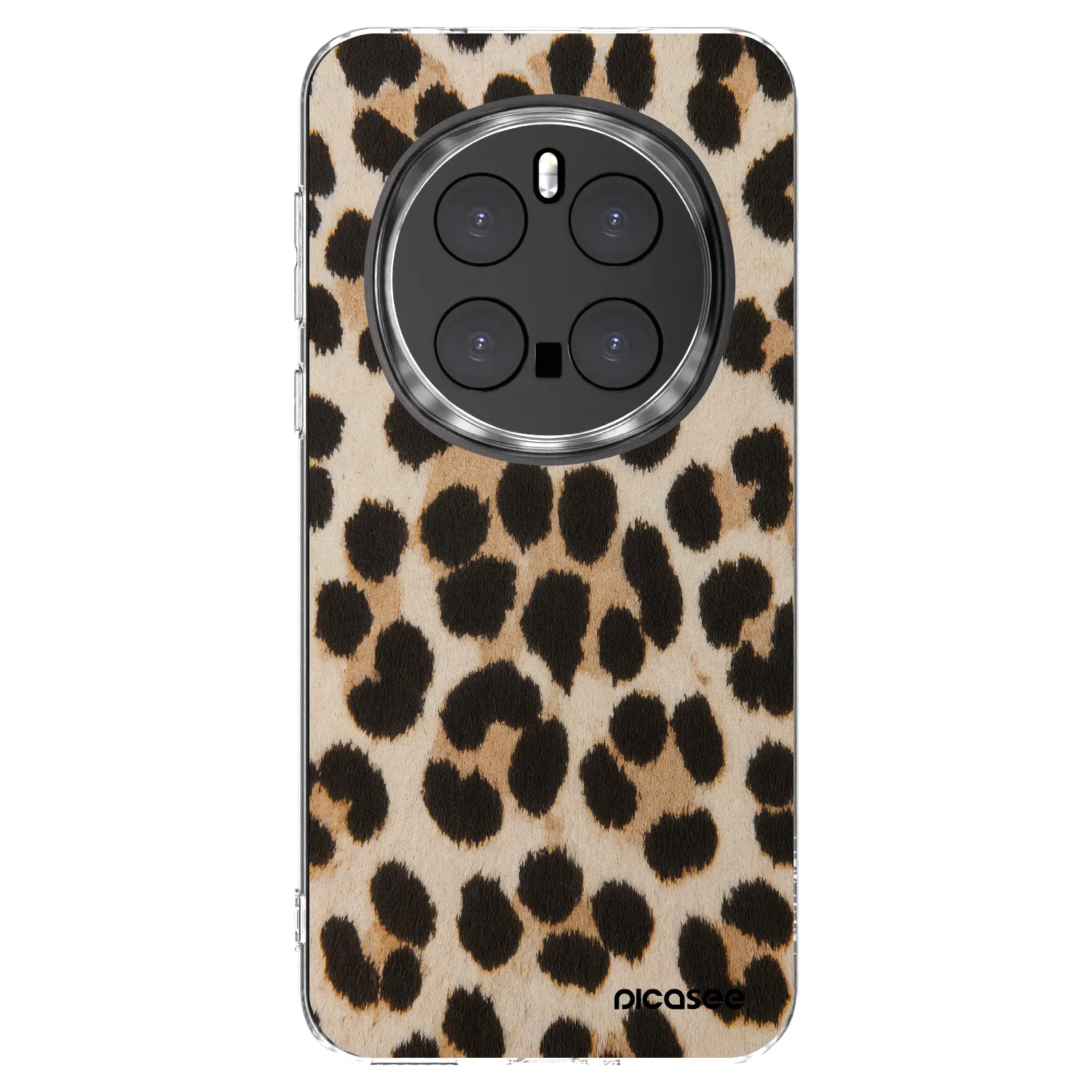 Picasee διαφανής θήκη σιλικόνης Honor Magic7 Pro 5G - Brown Tiger