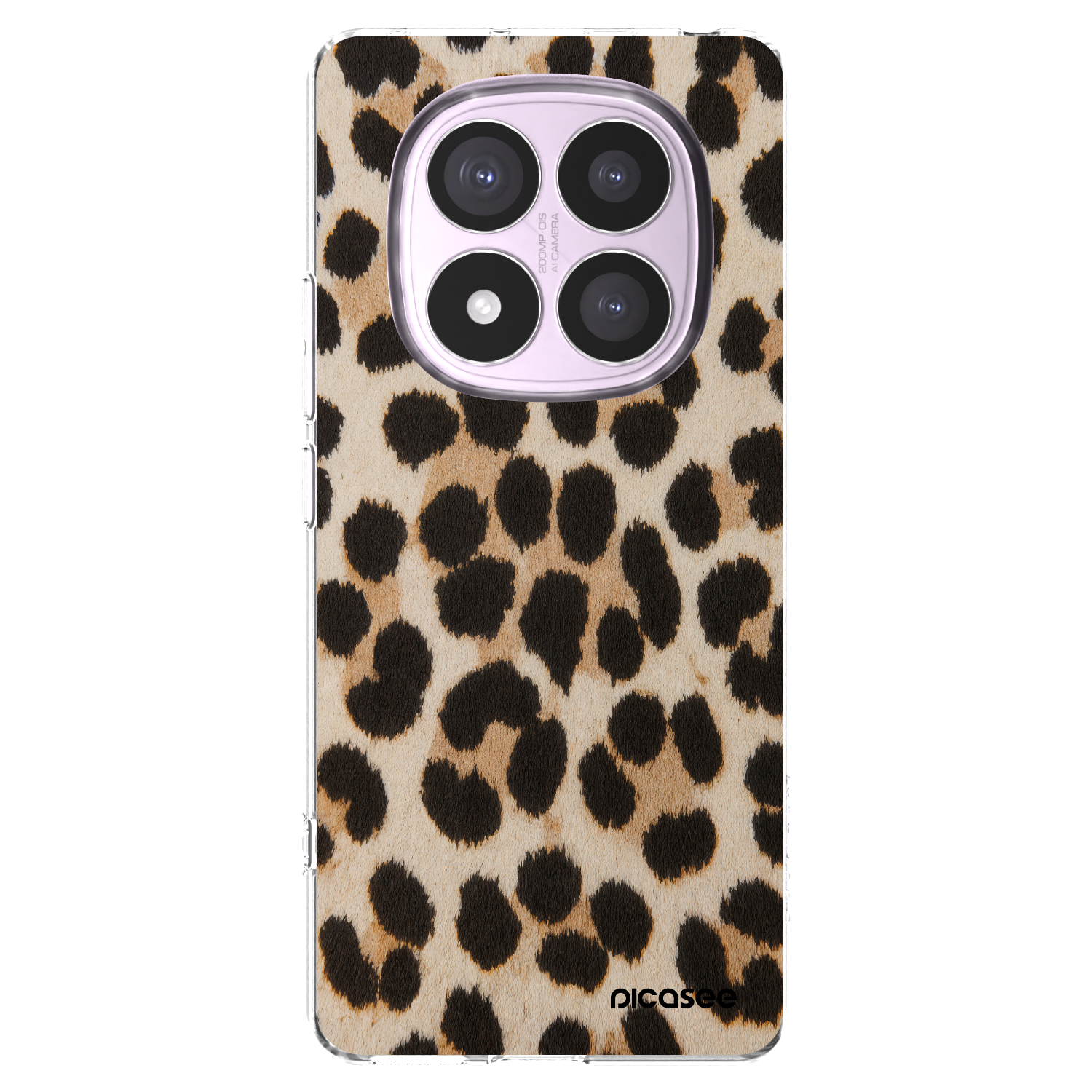 Picasee διαφανής θήκη σιλικόνης Xiaomi Redmi Note 14 Pro 4G - Brown Tiger