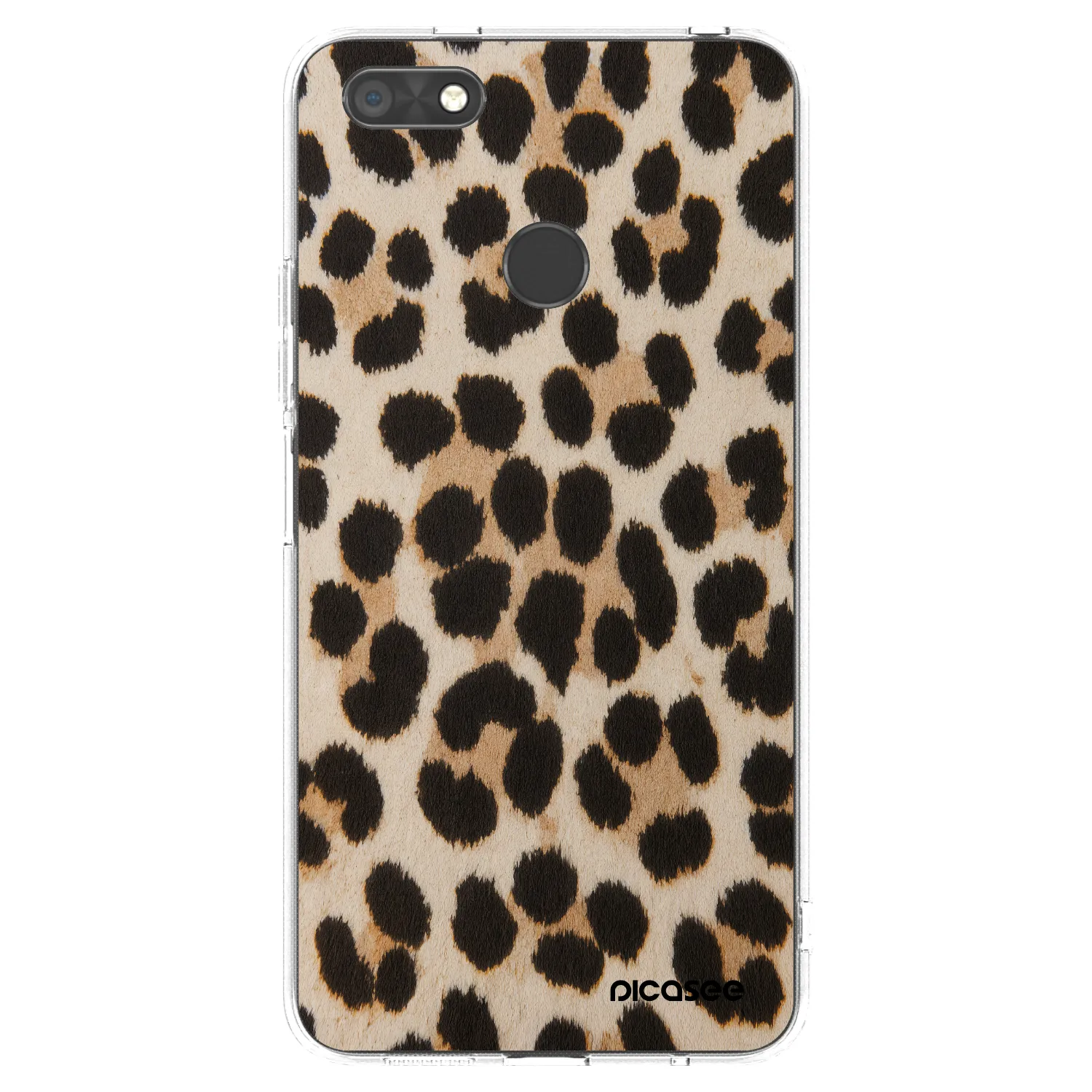 Picasee διαφανής θήκη σιλικόνης Huawei P9 Lite Mini - Brown Tiger