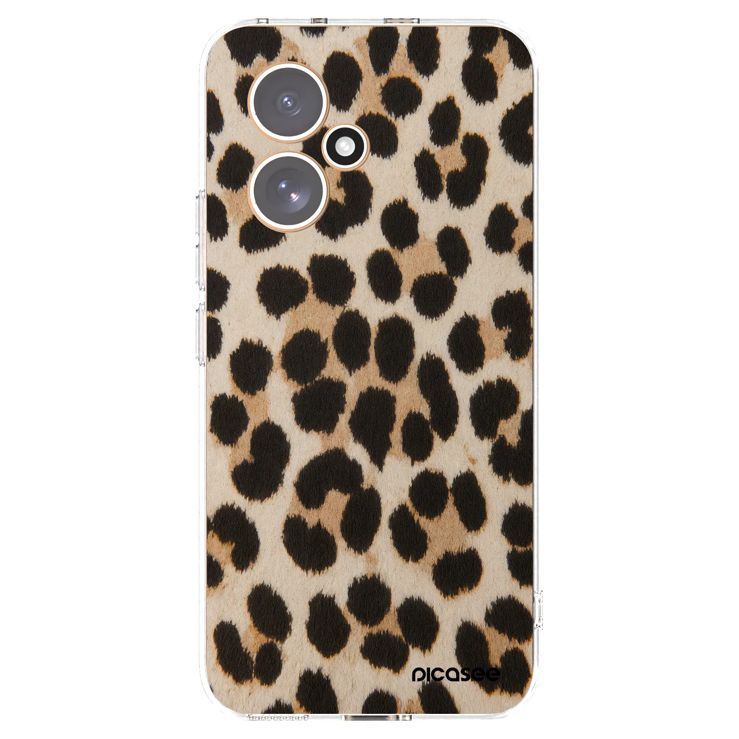 Picasee διαφανής θήκη σιλικόνης Honor 400 5G - Brown Tiger