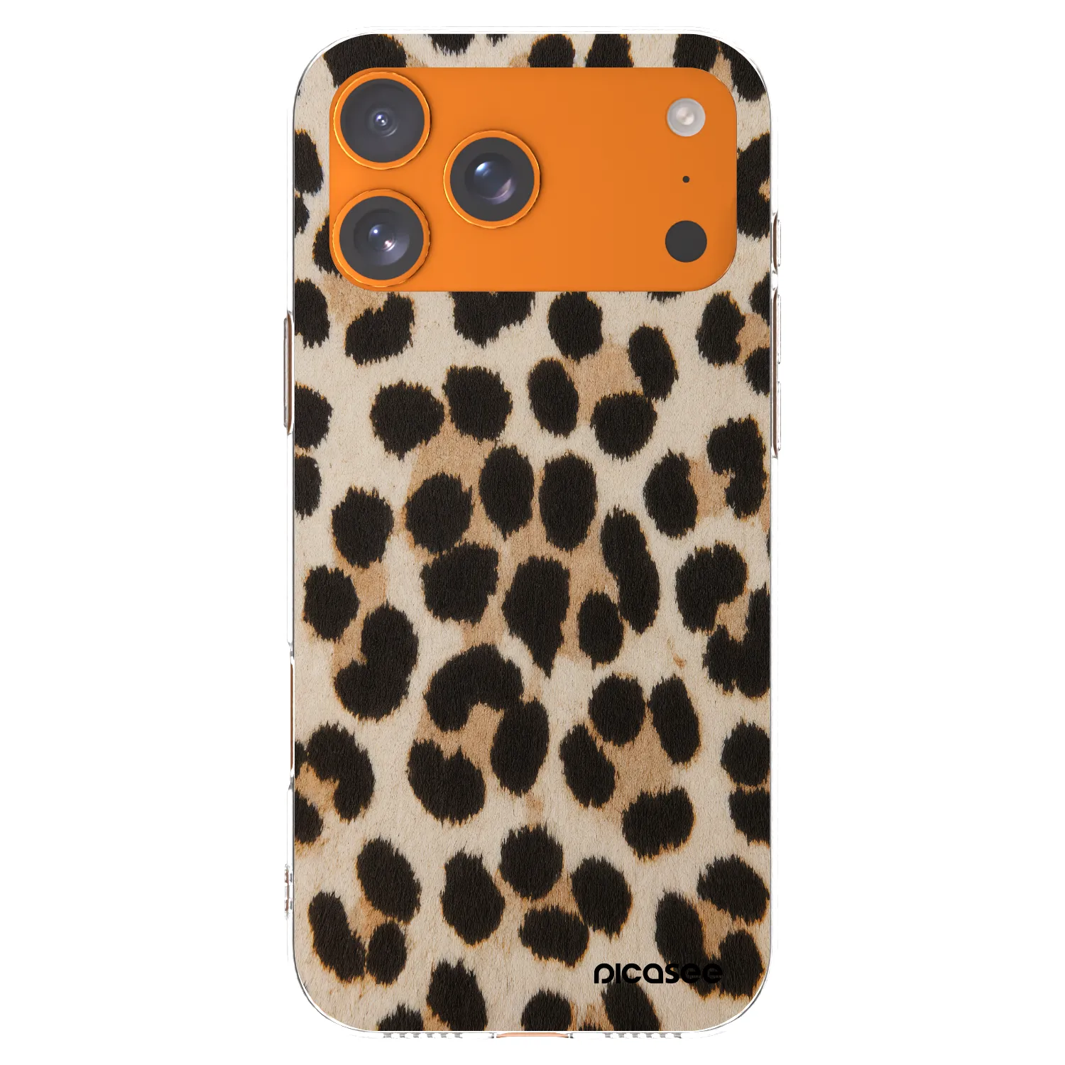 Picasee διαφανής θήκη σιλικόνης Apple iPhone 17 Pro Max - Brown Tiger