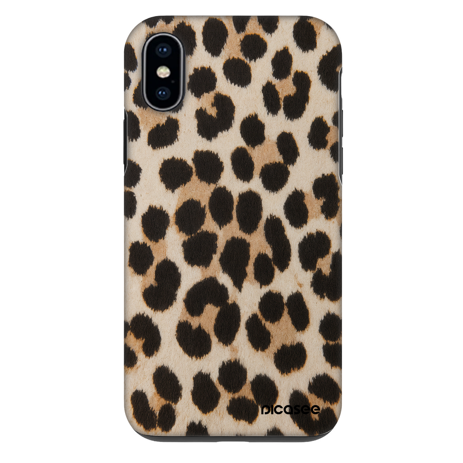Picasee Fashion Case για Apple iPhone X/XS - Brown Tiger
