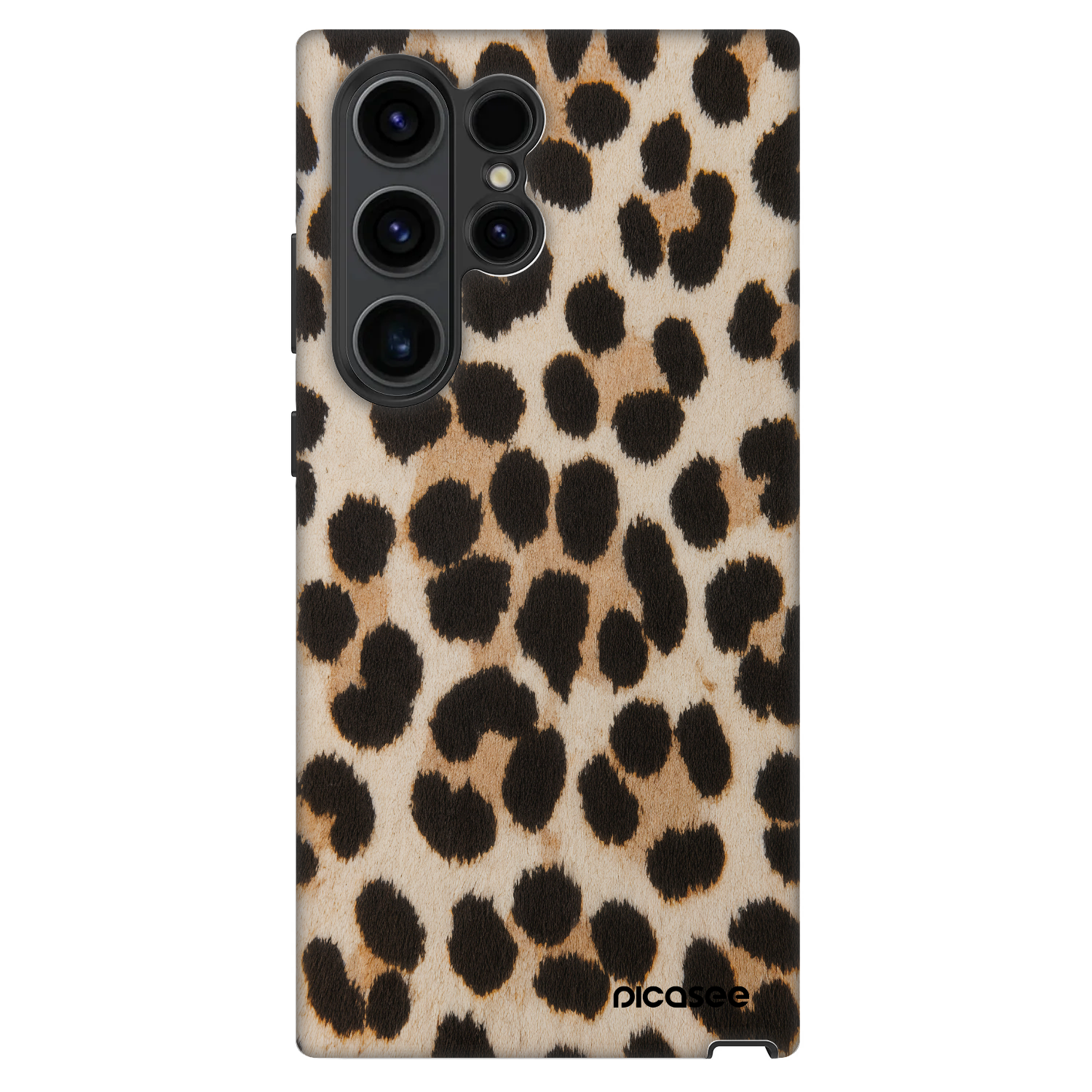 Picasee Fashion Case για Samsung Galaxy S23 Ultra 5G - Brown Tiger