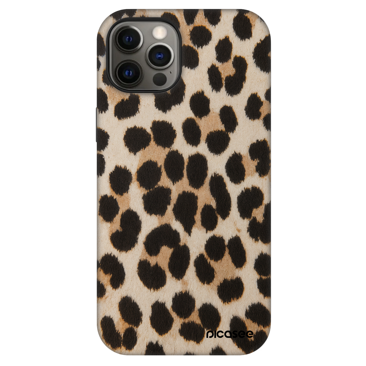 Picasee Fashion Case MagSafe για Apple iPhone 12 - Brown Tiger