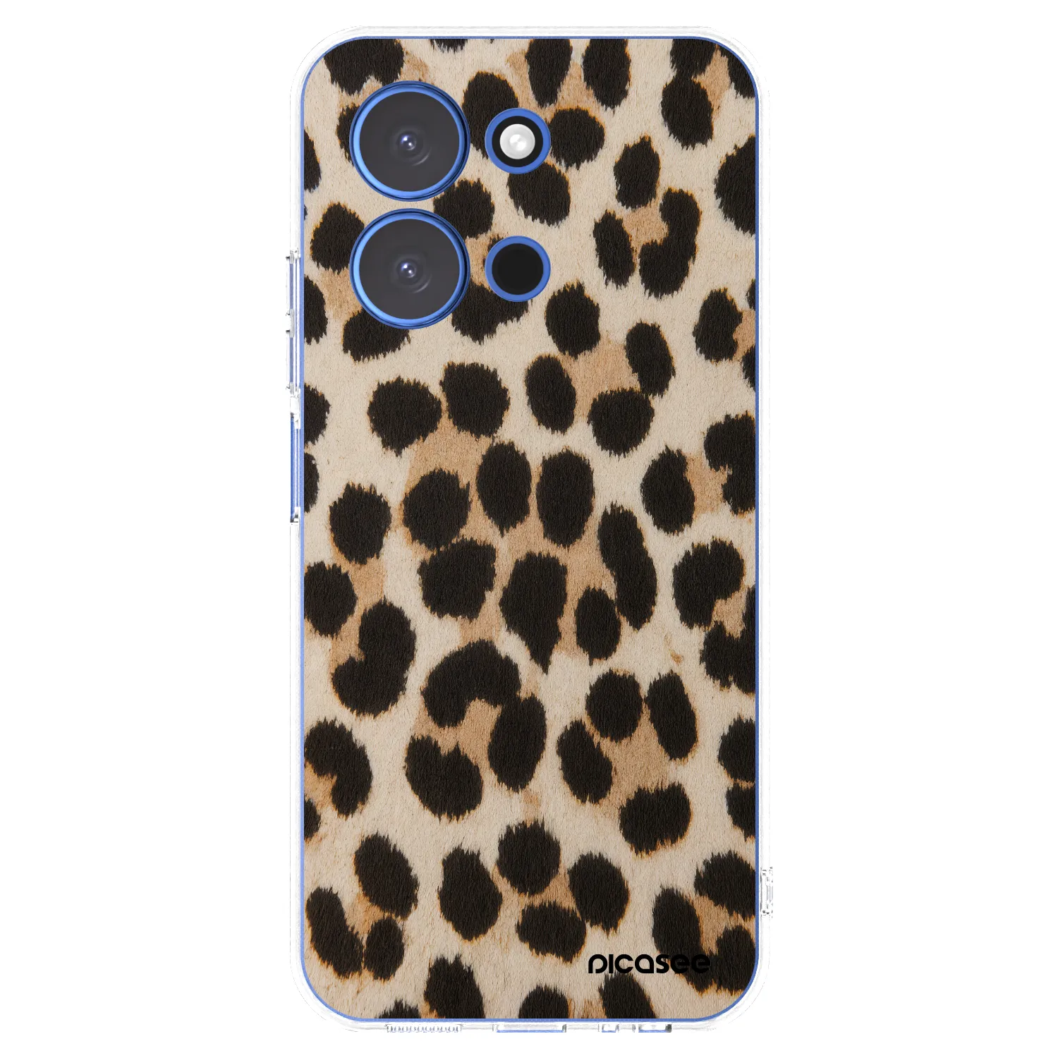 Picasee διαφανής θήκη σιλικόνης Xiaomi Redmi 15C 4G - Brown Tiger