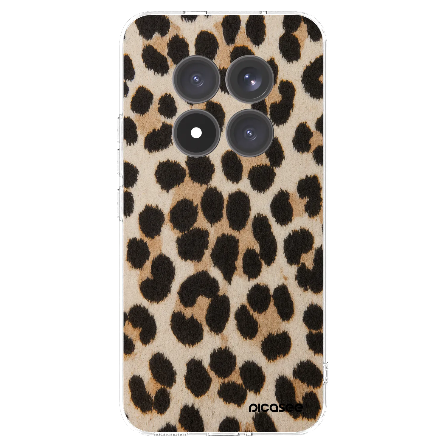 Picasee διαφανής θήκη σιλικόνης Xiaomi Redmi Note 15 Pro+ - Brown Tiger