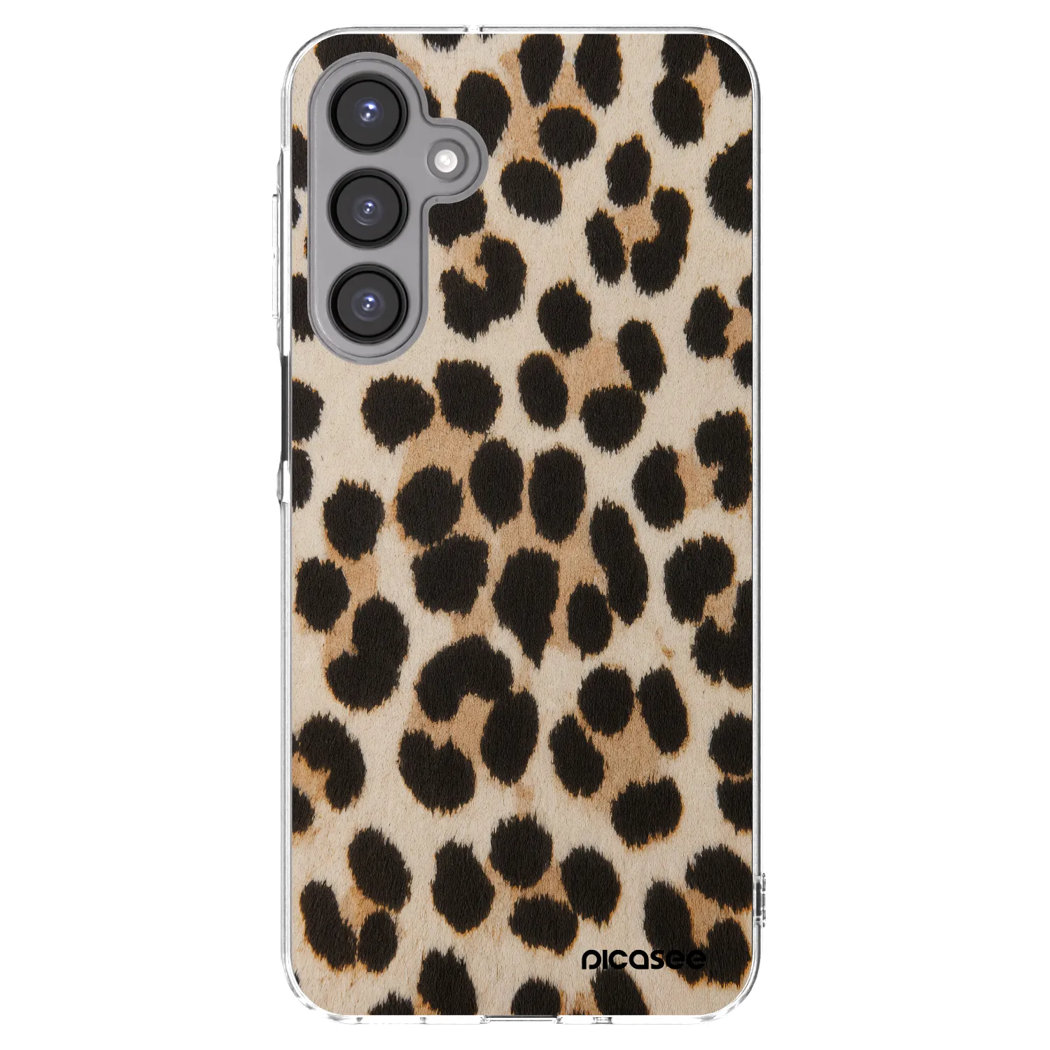 Picasee διαφανής θήκη σιλικόνης Samsung Galaxy A16 4G - Brown Tiger