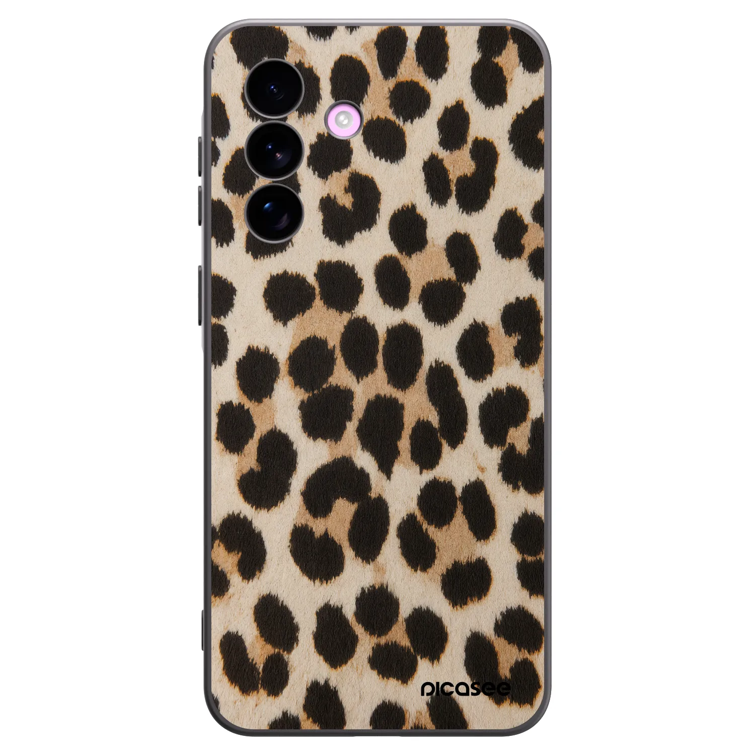 Picasee Μαύρη θήκη σιλικόνης για Samsung Galaxy A57 5G - Brown Tiger
