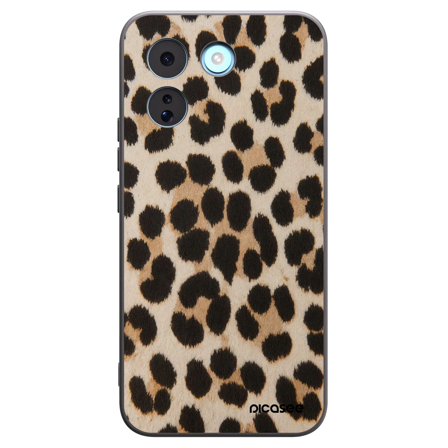 Picasee Μαύρη θήκη σιλικόνης για Xiaomi Redmi Note 17 Pro MAX 5G - Brown Tiger