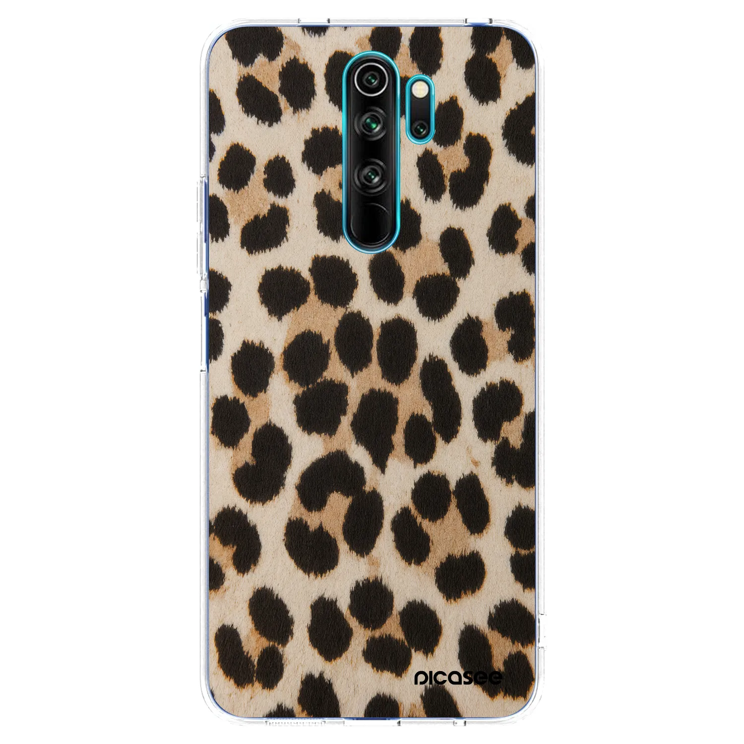 Picasee διαφανής θήκη σιλικόνης Xiaomi Redmi Note 8 Pro - Brown Tiger