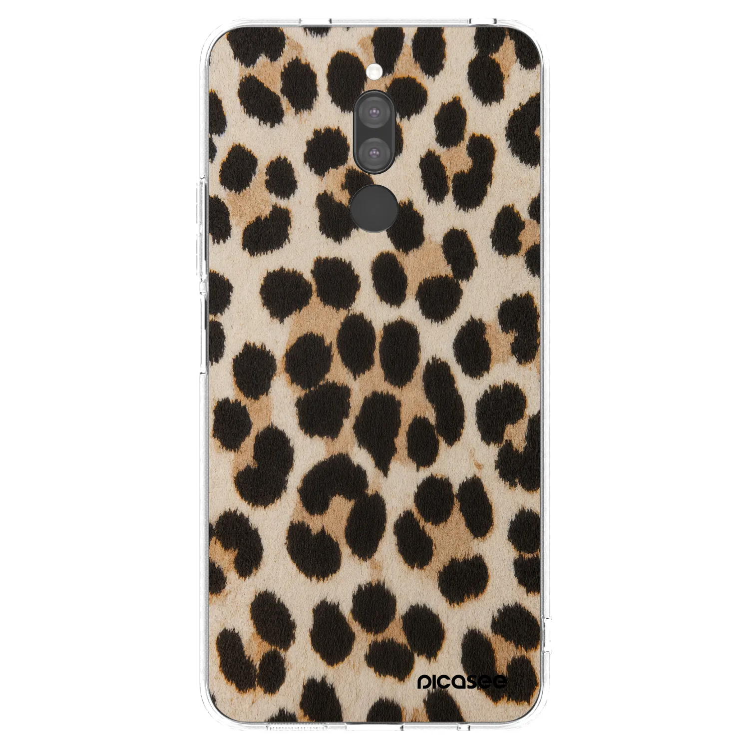 Picasee διαφανής θήκη σιλικόνης Xiaomi Redmi 8 - Brown Tiger