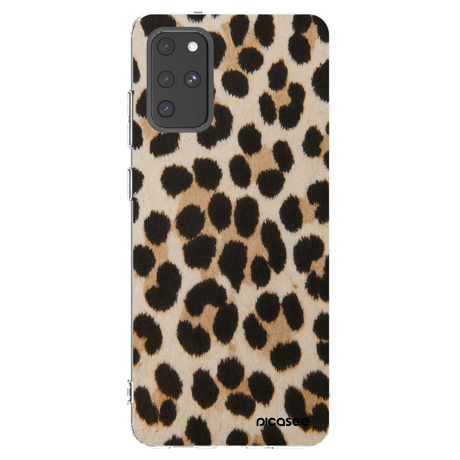 Picasee διαφανής θήκη σιλικόνης Samsung Galaxy S20+ G985F - Brown Tiger