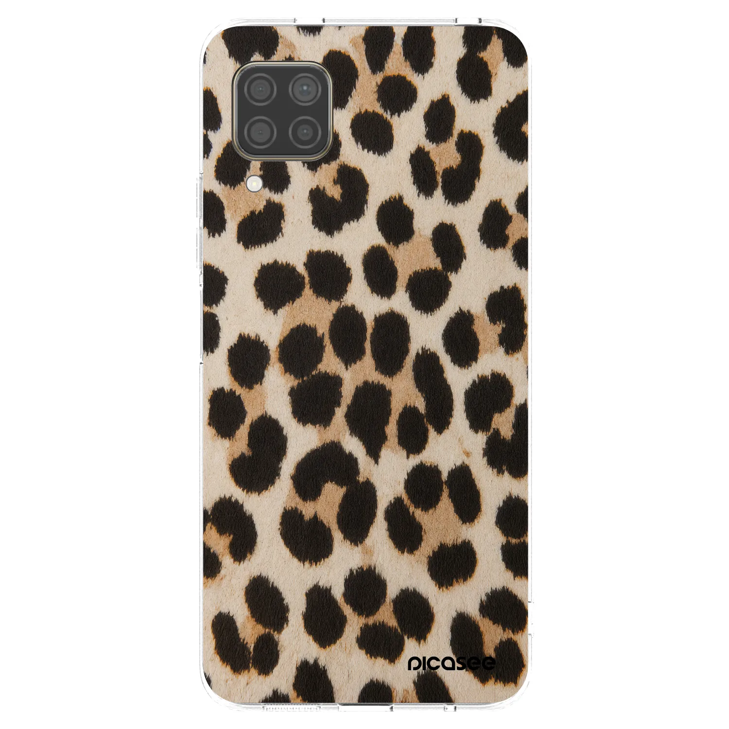 Picasee διαφανής θήκη σιλικόνης Huawei P40 Lite - Brown Tiger