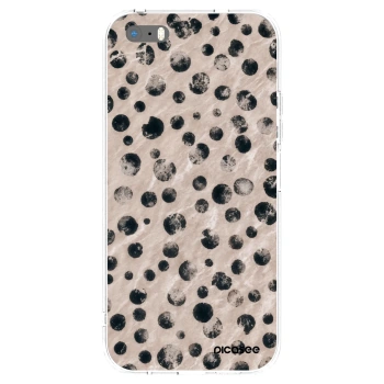 Picasee διαφανής θήκη σιλικόνης Apple iPhone 5/5S/SE - Inked