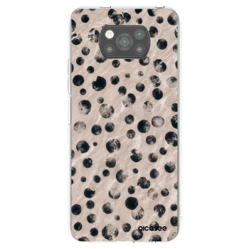 Picasee Μαύρη θήκη σιλικόνης για Xiaomi Poco X3 Pro - Inked