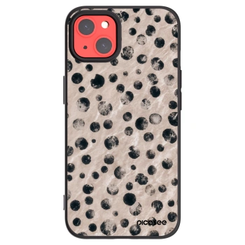 Picasee Μαύρη θήκη σιλικόνης για Apple iPhone 13 - Inked