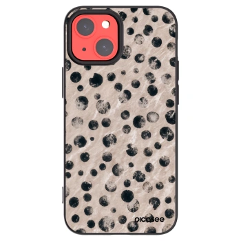 Picasee Μαύρη θήκη σιλικόνης για Apple iPhone 13 mini - Inked