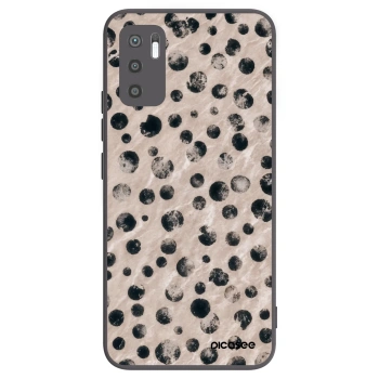 Picasee Μαύρη θήκη σιλικόνης για Xiaomi Redmi Note 10 5G - Inked