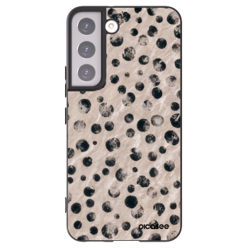 Picasee Μαύρη θήκη σιλικόνης για Samsung Galaxy S22 5G - Inked