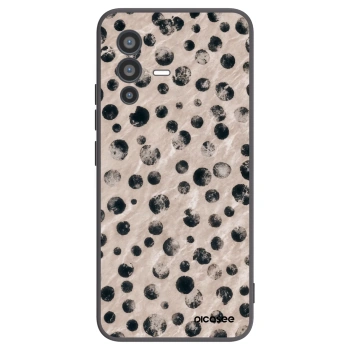 Picasee Μαύρη θήκη σιλικόνης για Vivo V23 5G - Inked