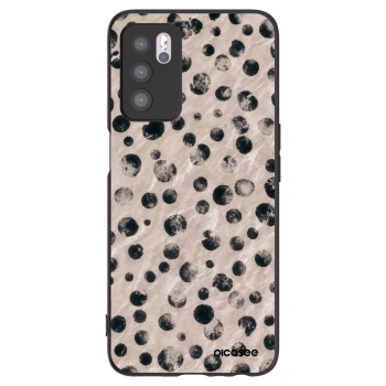 Picasee Μαύρη θήκη σιλικόνης για OPPO A16s - Inked