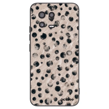 Picasee Μαύρη θήκη σιλικόνης για Xiaomi 13 - Inked