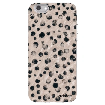 Picasee διαφανής θήκη σιλικόνης Apple iPhone 6/6S - Inked
