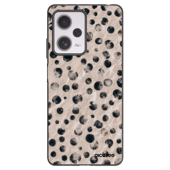 Picasee Μαύρη θήκη σιλικόνης για Xiaomi Redmi Note 12 Pro+ 5G - Inked