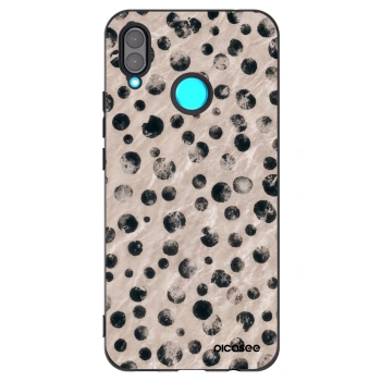 Picasee Μαύρη θήκη σιλικόνης για Huawei Nova 3 - Inked