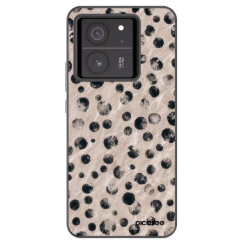 Picasee Μαύρη θήκη σιλικόνης για Xiaomi 13T Pro - Inked