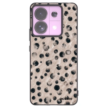 Picasee Μαύρη θήκη σιλικόνης για Xiaomi Redmi Note 13 Pro 5G - Inked