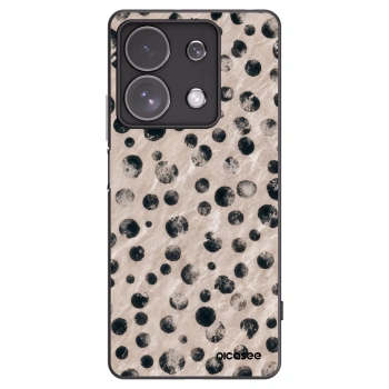 Picasee Μαύρη θήκη σιλικόνης για Xiaomi Redmi Note 13 Pro 4G - Inked