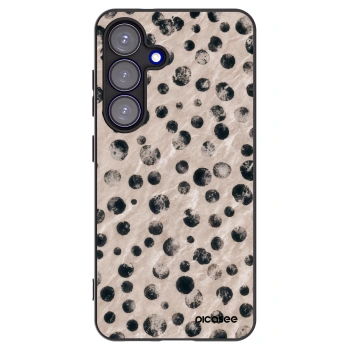 Picasee Μαύρη θήκη σιλικόνης για Samsung Galaxy S25 5G - Inked
