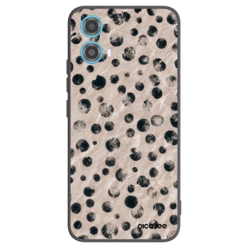 Picasee Μαύρη θήκη σιλικόνης για Motorola Moto G34 5G - Inked