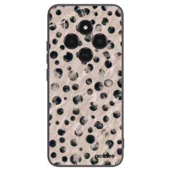 Picasee Μαύρη θήκη σιλικόνης για Xiaomi Poco C75 - Inked