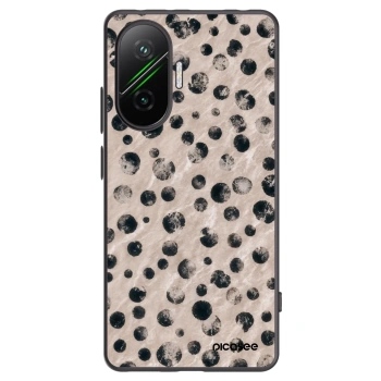 Picasee Μαύρη θήκη σιλικόνης για Xiaomi Poco F7 Pro 5G - Inked