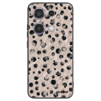 Picasee Μαύρη θήκη σιλικόνης για Xiaomi Redmi Note 14S - Inked