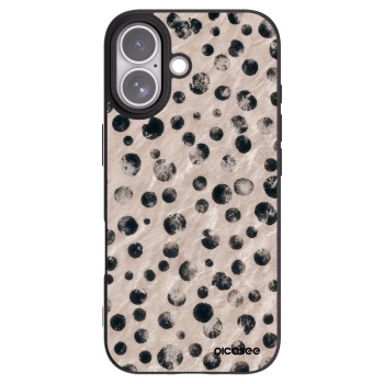 Picasee Μαύρη θήκη σιλικόνης για Apple iPhone 17 - Inked