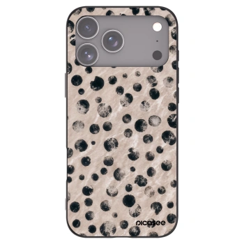 Picasee Μαύρη θήκη σιλικόνης για Apple iPhone 17 Pro Max - Inked