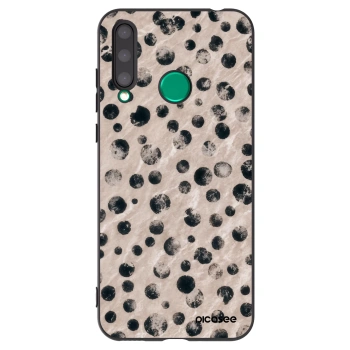 Picasee Μαύρη θήκη σιλικόνης για Honor 20 Lite - Inked