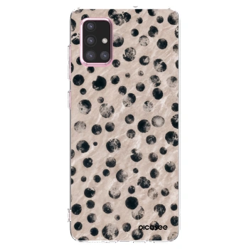 Picasee διαφανής θήκη σιλικόνης Samsung Galaxy A71 A715F - Inked