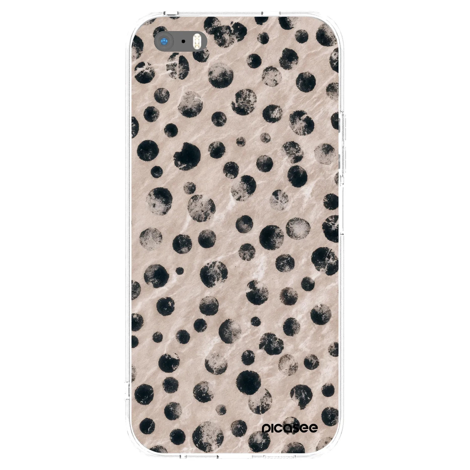 Picasee διαφανής θήκη σιλικόνης Apple iPhone 5/5S/SE - Inked