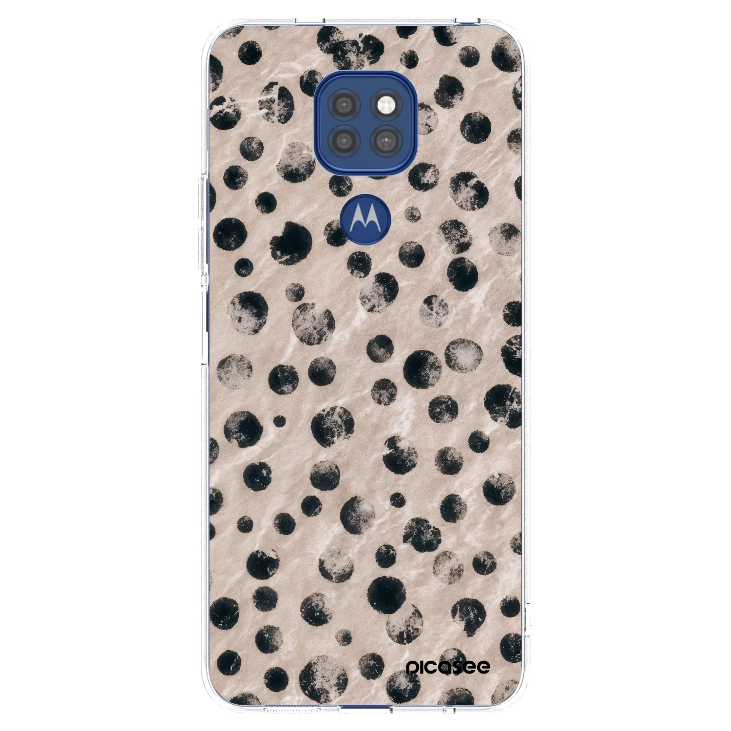 Picasee διαφανής θήκη σιλικόνης Motorola Moto G9 Play - Inked