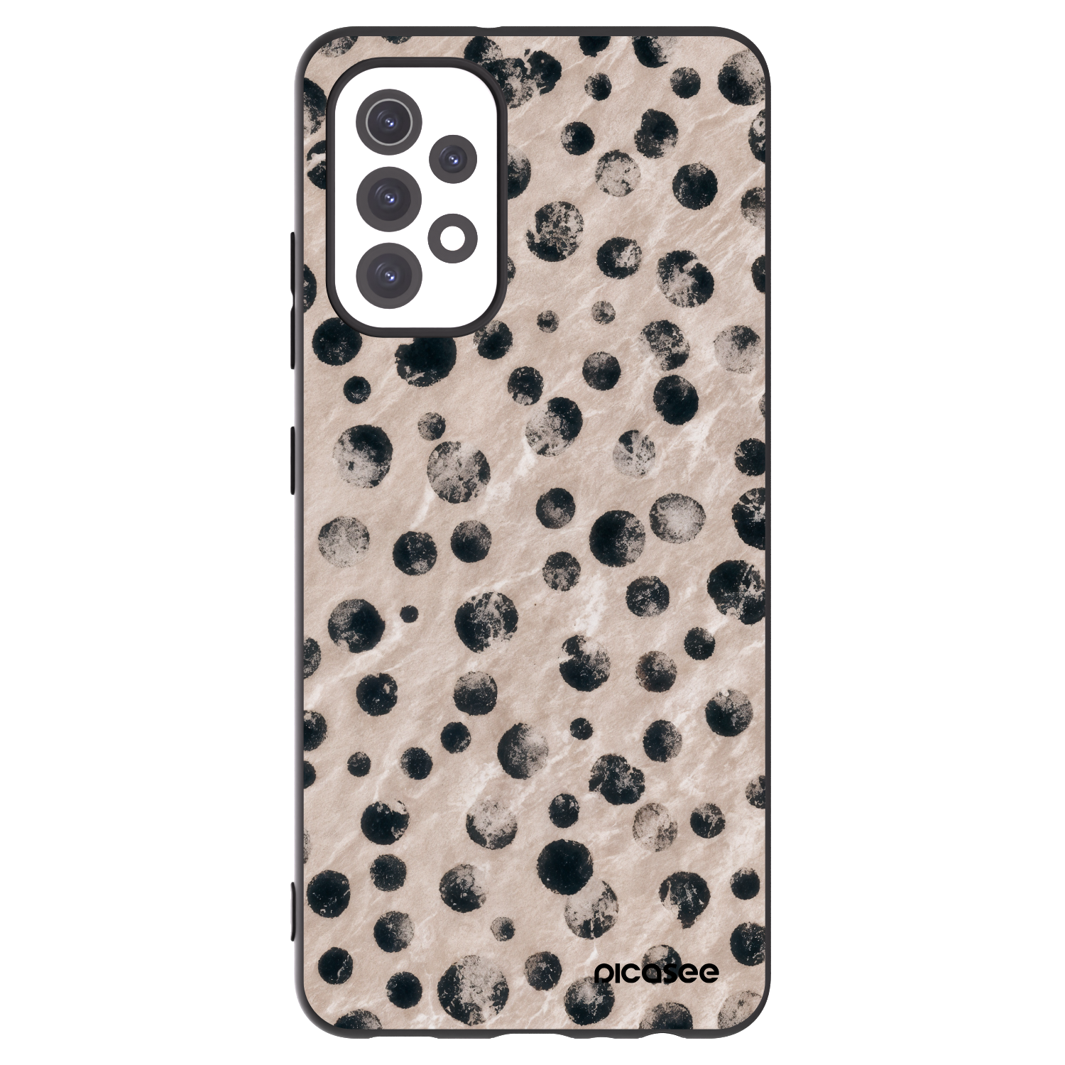 Picasee Μαύρη θήκη σιλικόνης για Samsung Galaxy A32 5G A326B - Inked