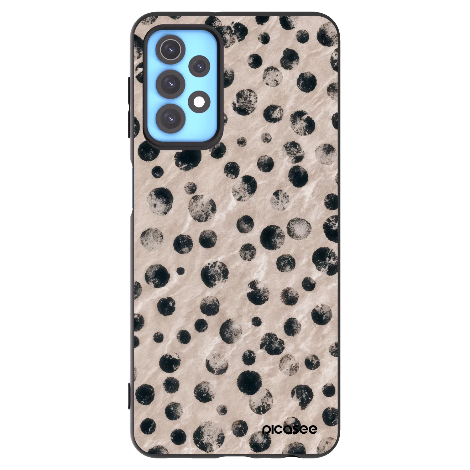 Picasee Μαύρη θήκη σιλικόνης για Samsung Galaxy A32 4G SM-A325F - Inked
