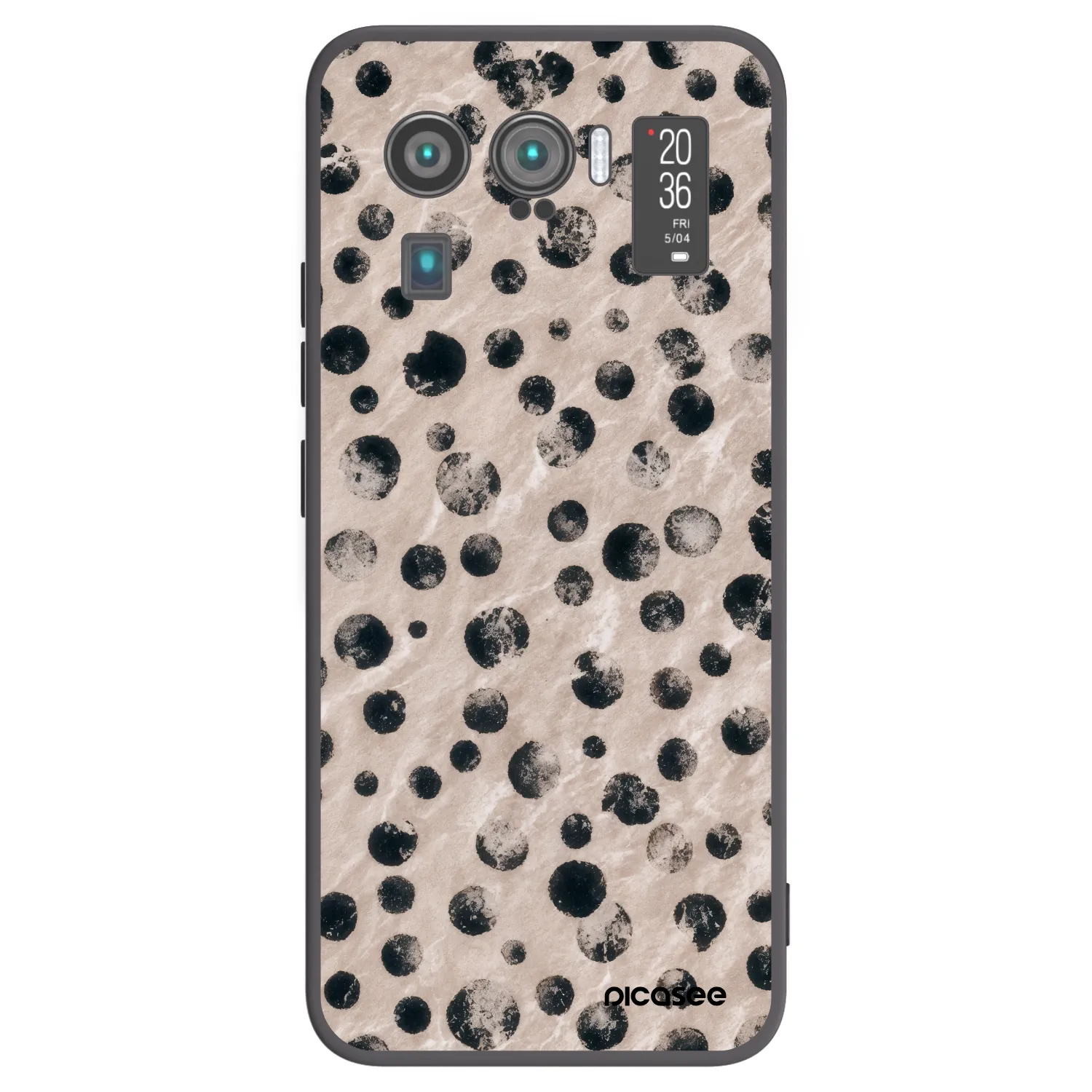 Picasee Μαύρη θήκη σιλικόνης για Xiaomi Mi 11 Ultra - Inked