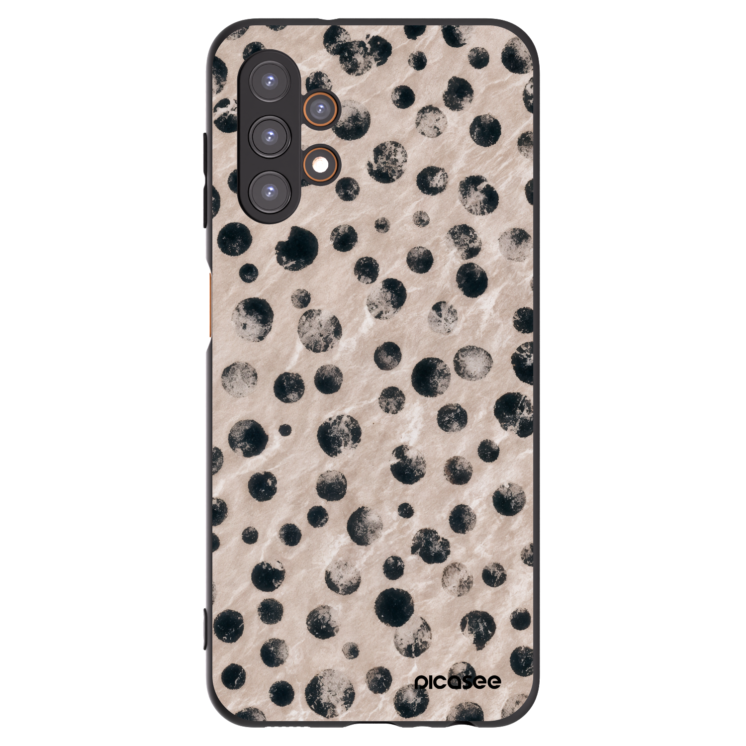 Picasee Μαύρη θήκη σιλικόνης για Samsung Galaxy A13 4G A135 - Inked
