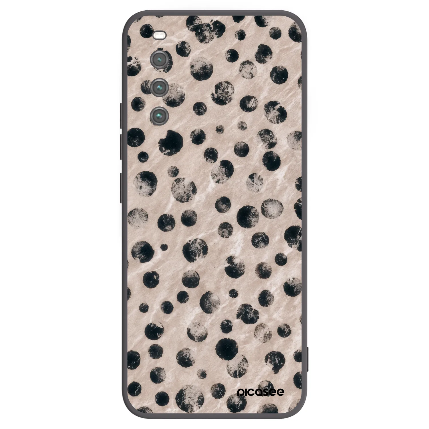 Picasee Μαύρη θήκη σιλικόνης για Sony Xperia 10 IV 5G - Inked