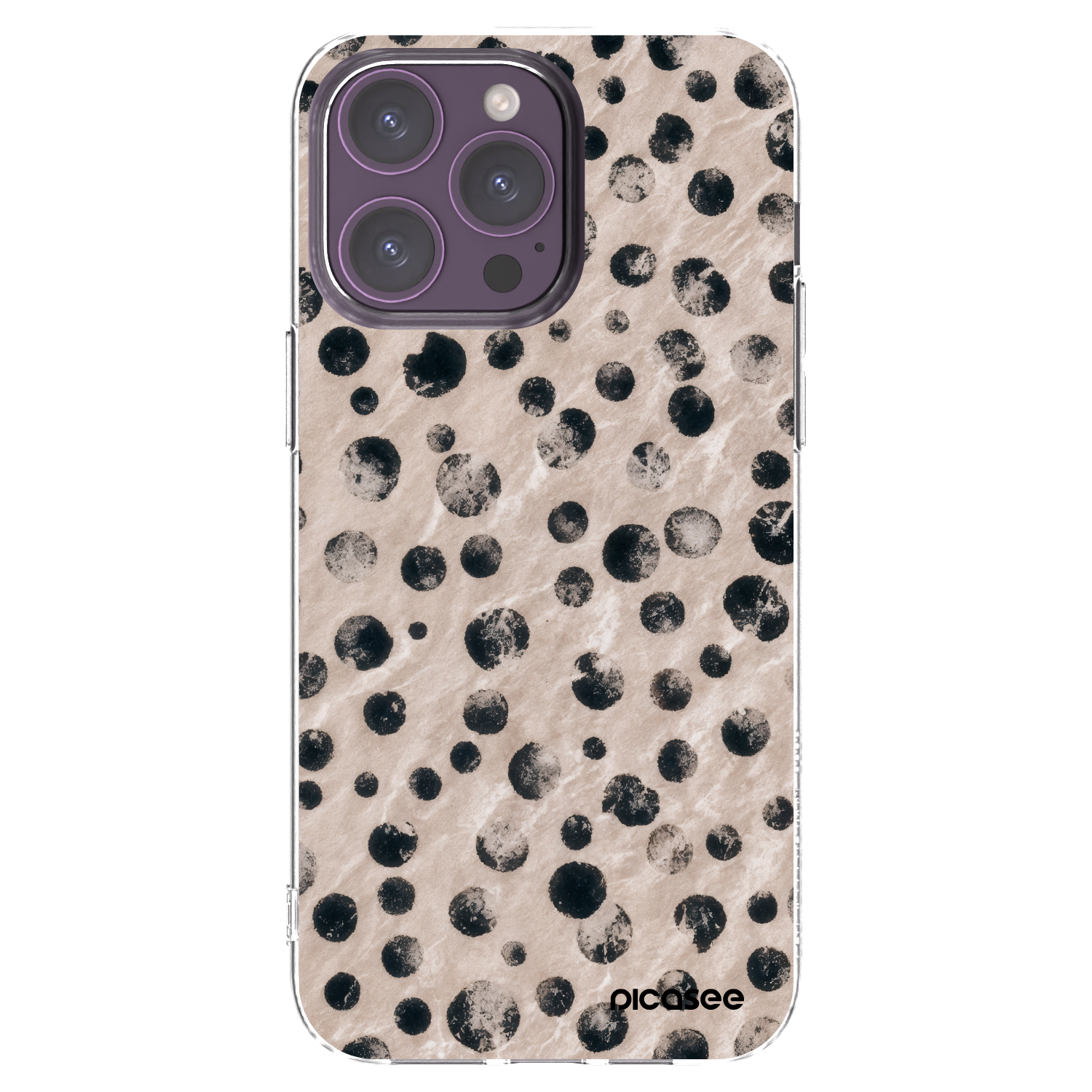 Picasee διαφανής θήκη σιλικόνης Apple iPhone 14 Pro Max - Inked